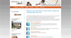 Desktop Screenshot of olap-business.de